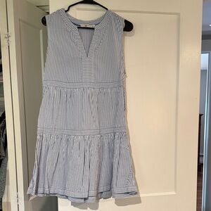 Vineyard Vines Blue and White Striped Dress